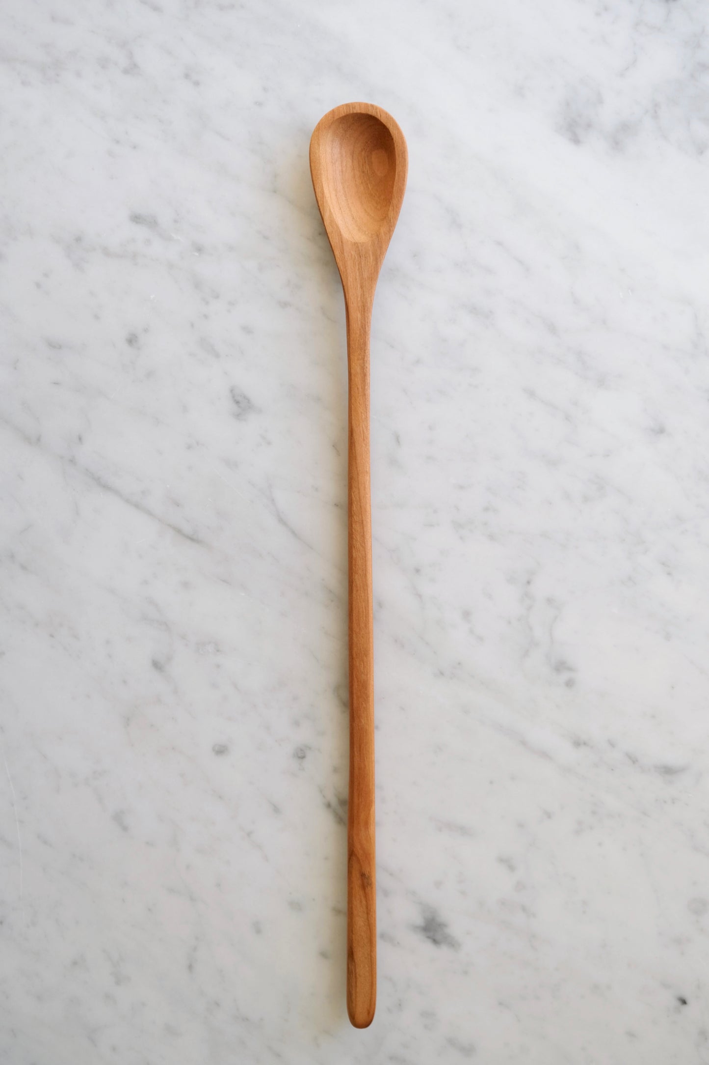 Long Handled Wooden Cocktail Spoon