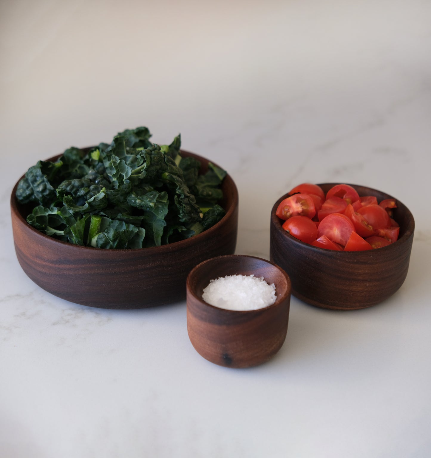 Walnut Prep Bowl Set