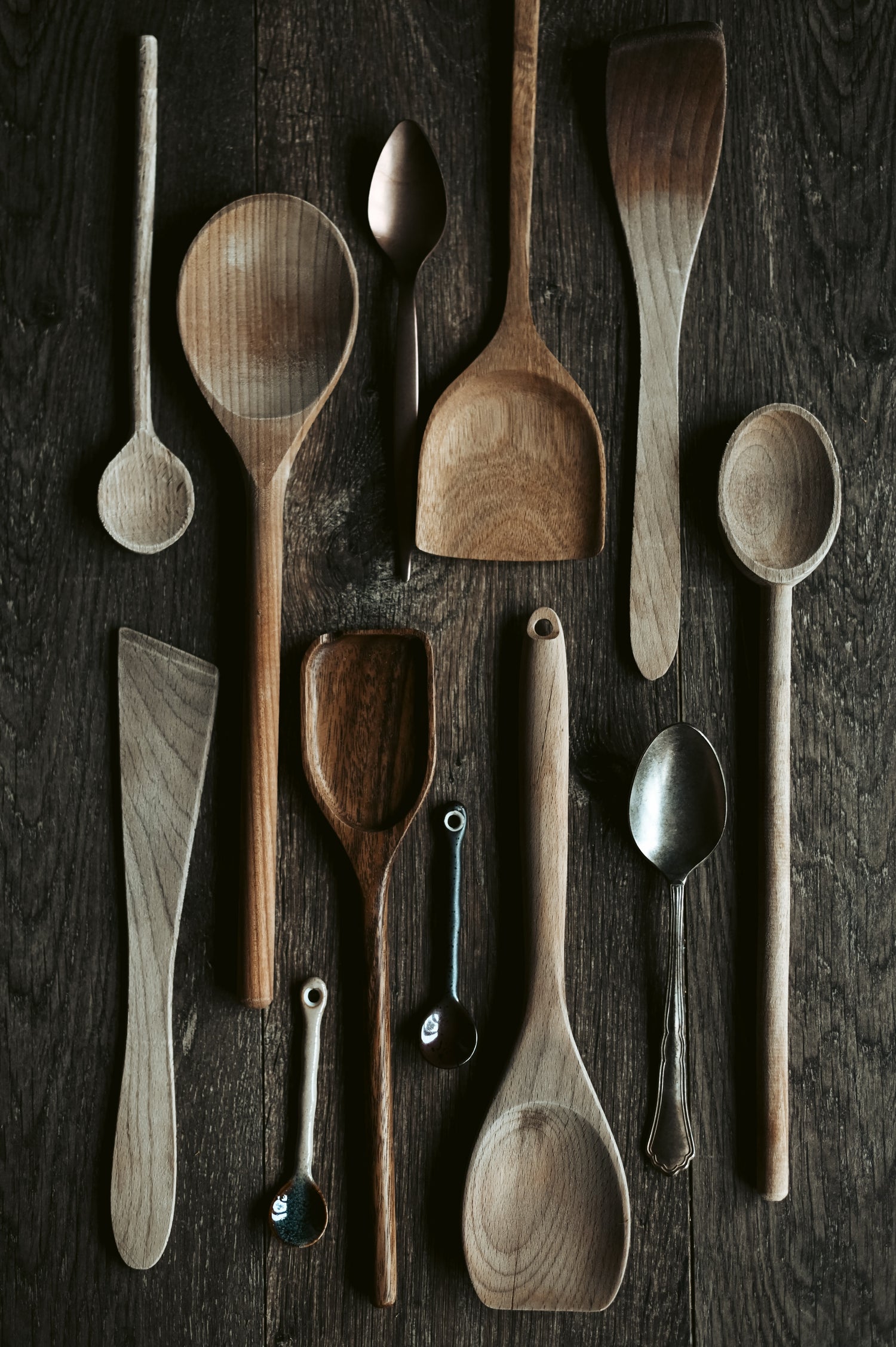 Large Wooden Cooking Spoons (Assorted Sets)