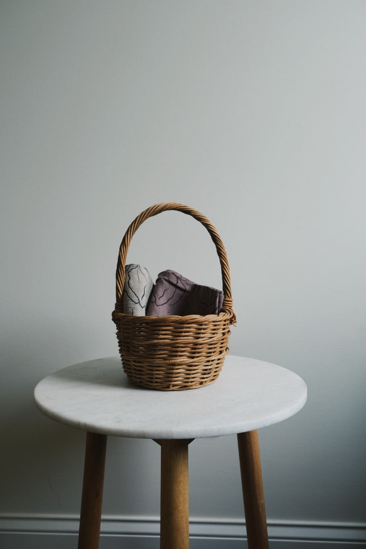 Vintage Wicker Berry Basket