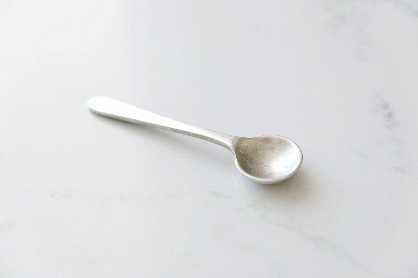 Salt and Sugar Pewter Spoon