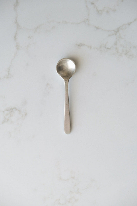 Salt and Sugar Pewter Spoon