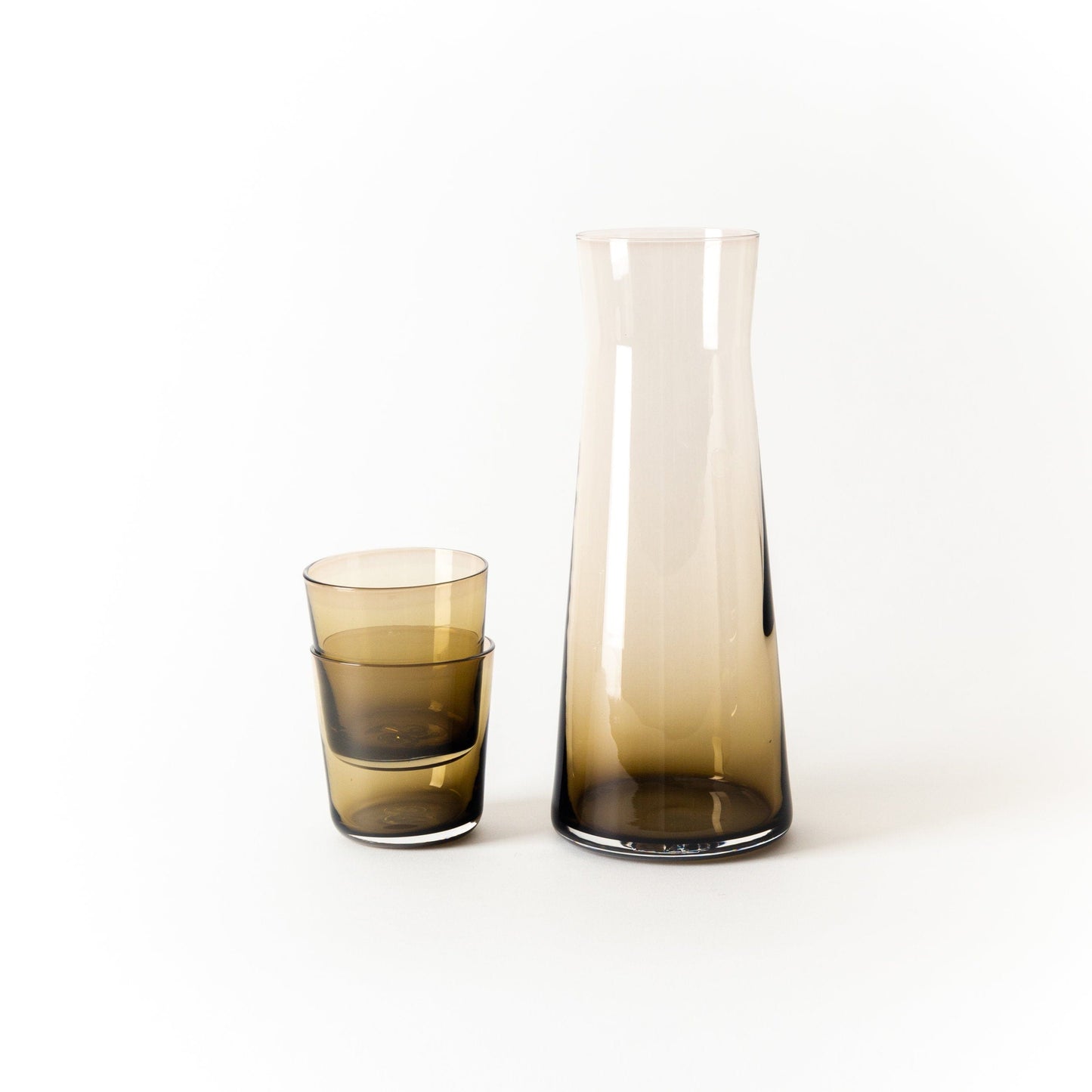 Handcrafted Carafe and Glass Set