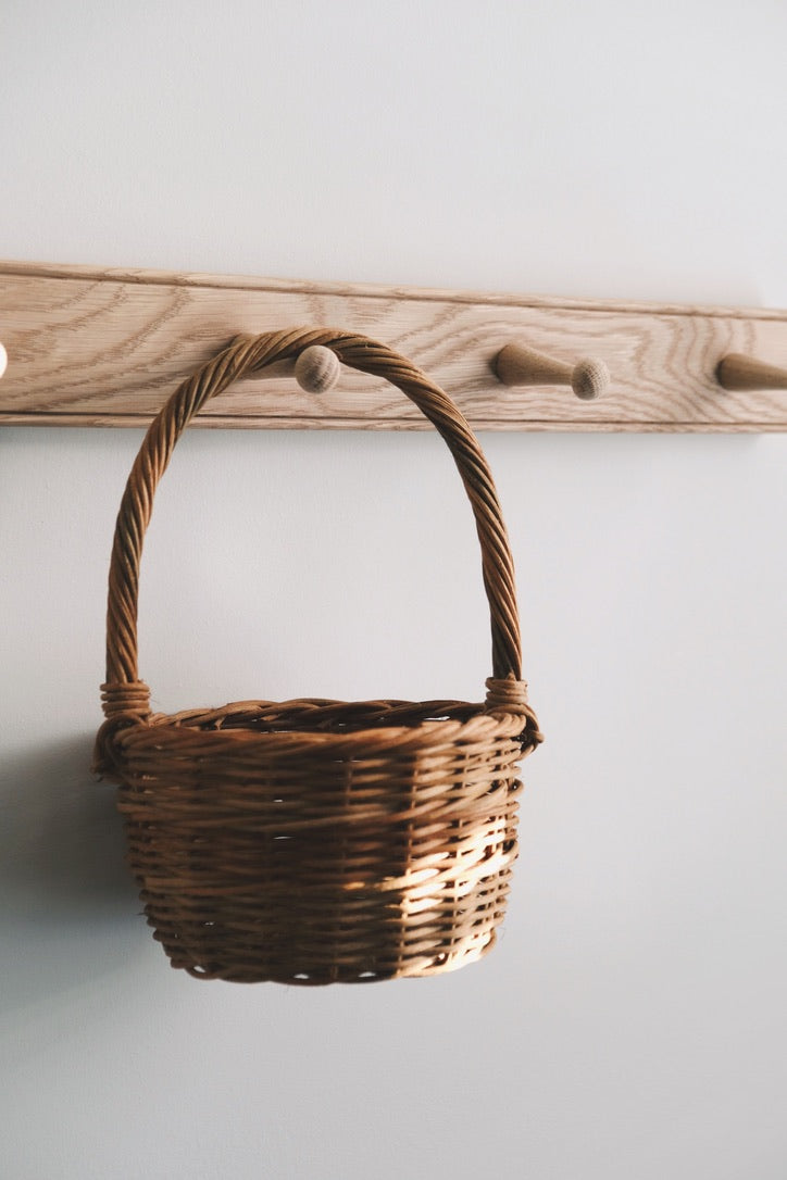 Vintage Wicker Berry Basket