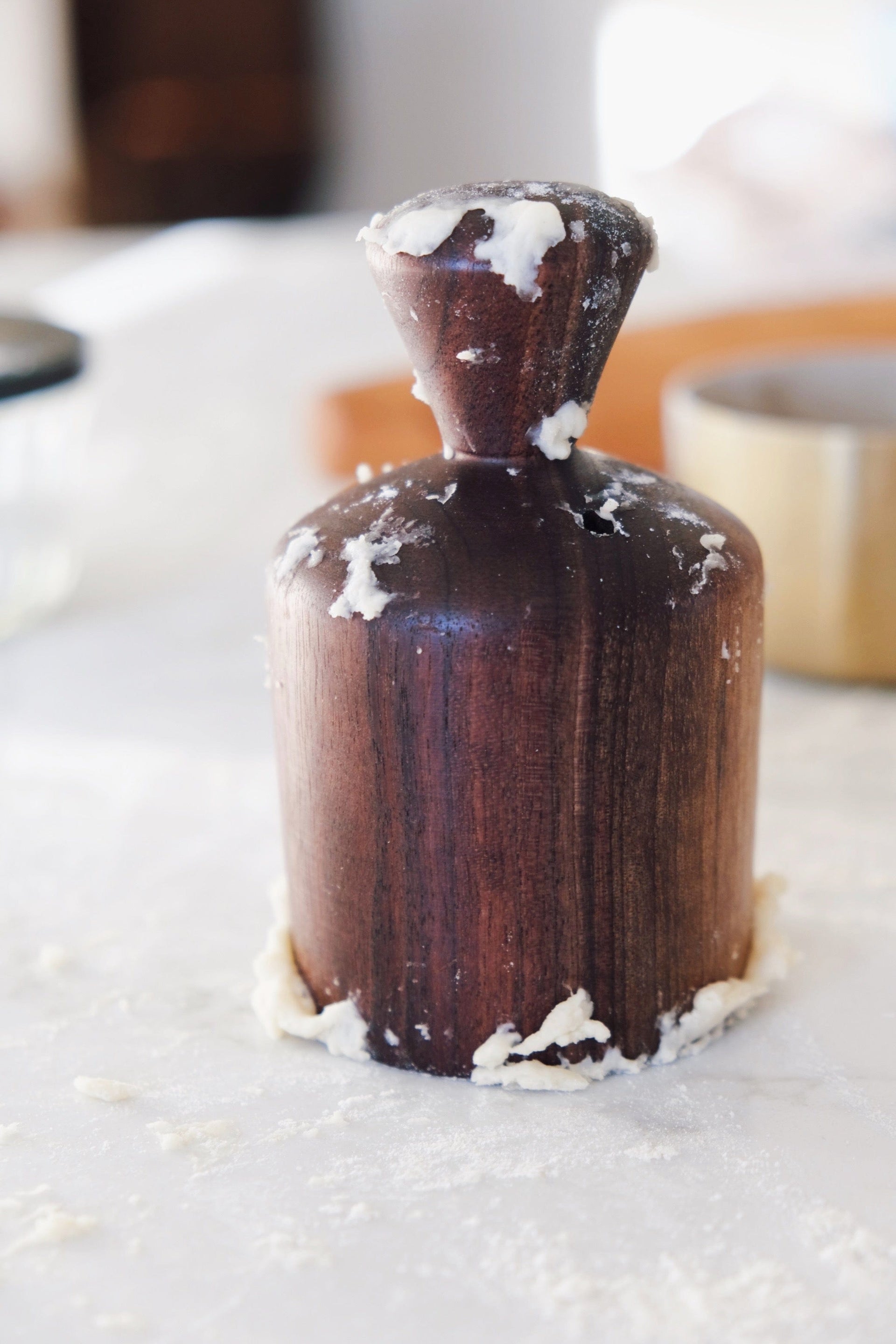 Wooden Biscuit Cutter in Walnut - Modern Prairie