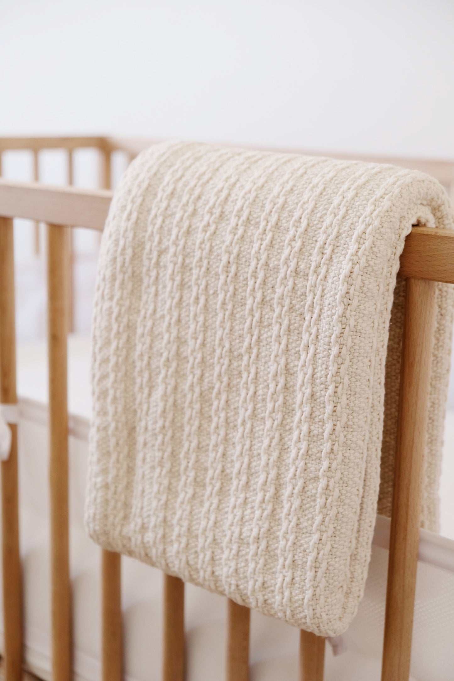 Cable Knit Baby Blanket