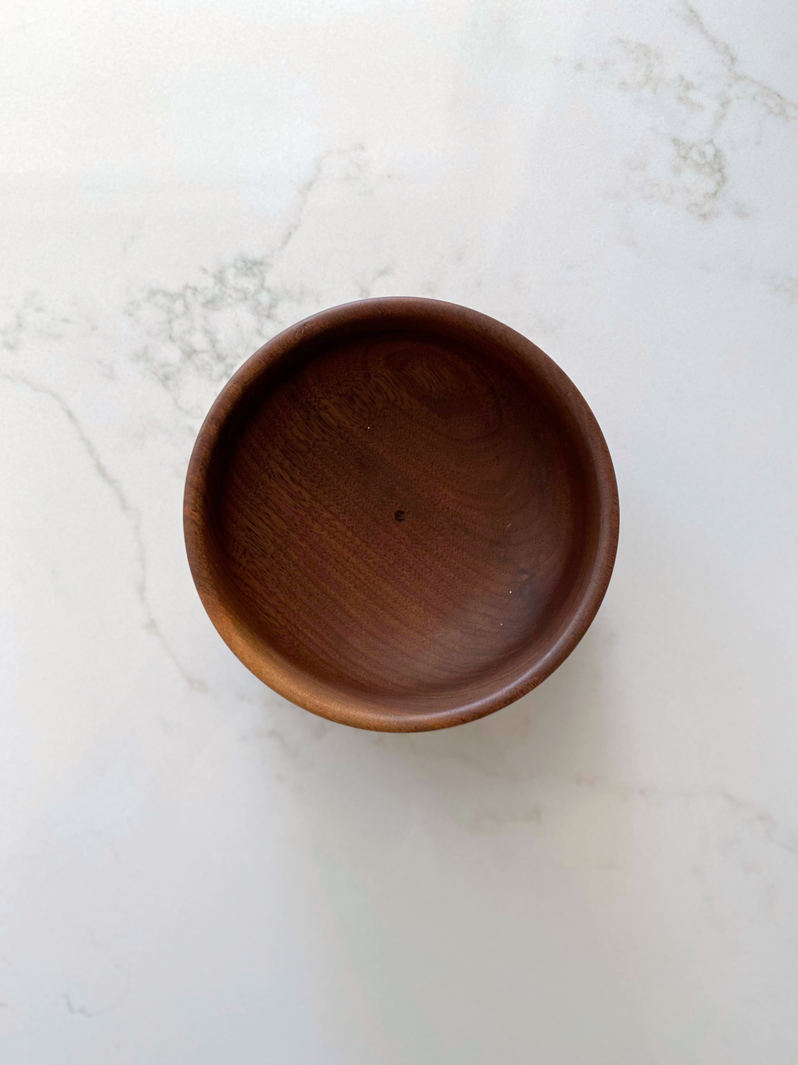 Vintage Small Walnut Bowl