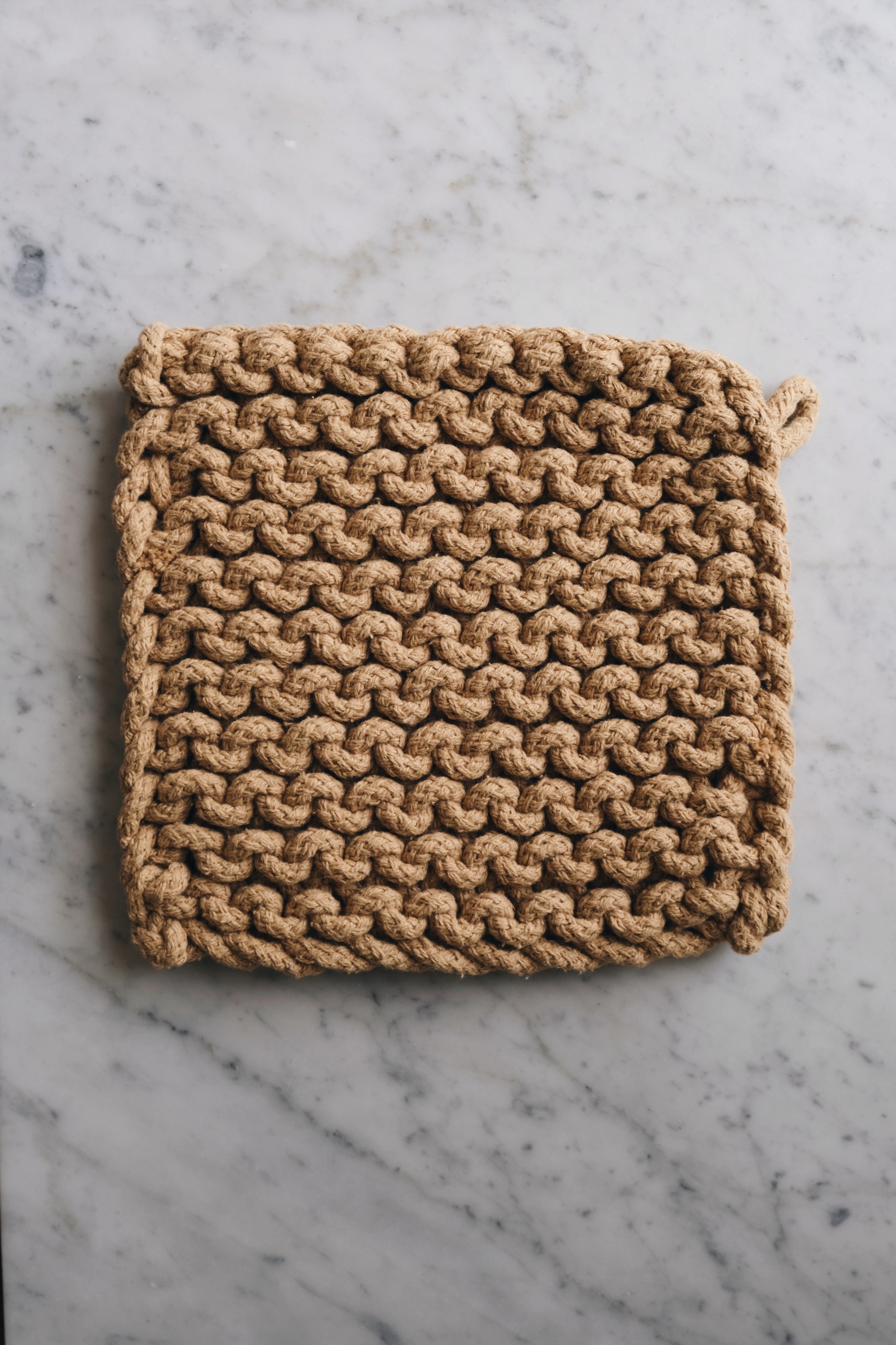 Cotton Crocheted Pot Holder - 3 Colors – Salt & Honey Market