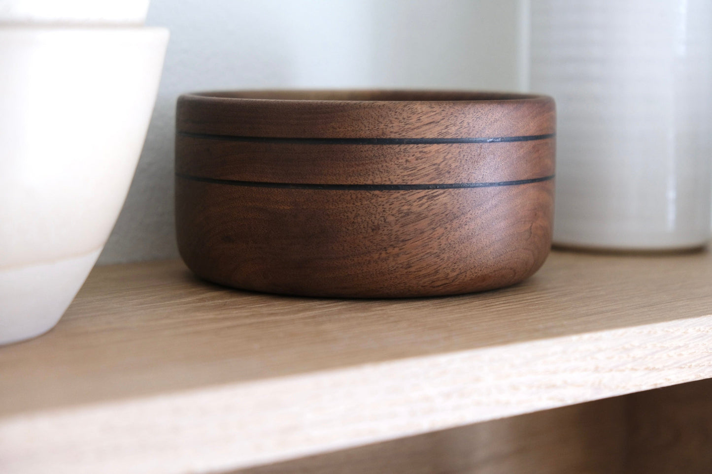 Vintage Small Walnut Bowl