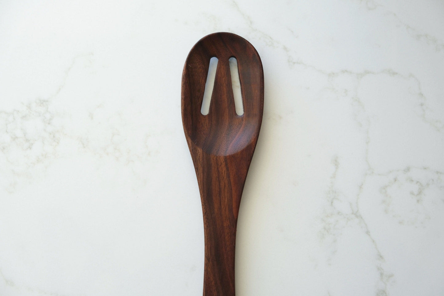 Classic French Cooking Spoon: Slotted