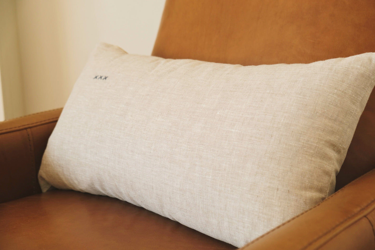 Lumbar Linen Pillow