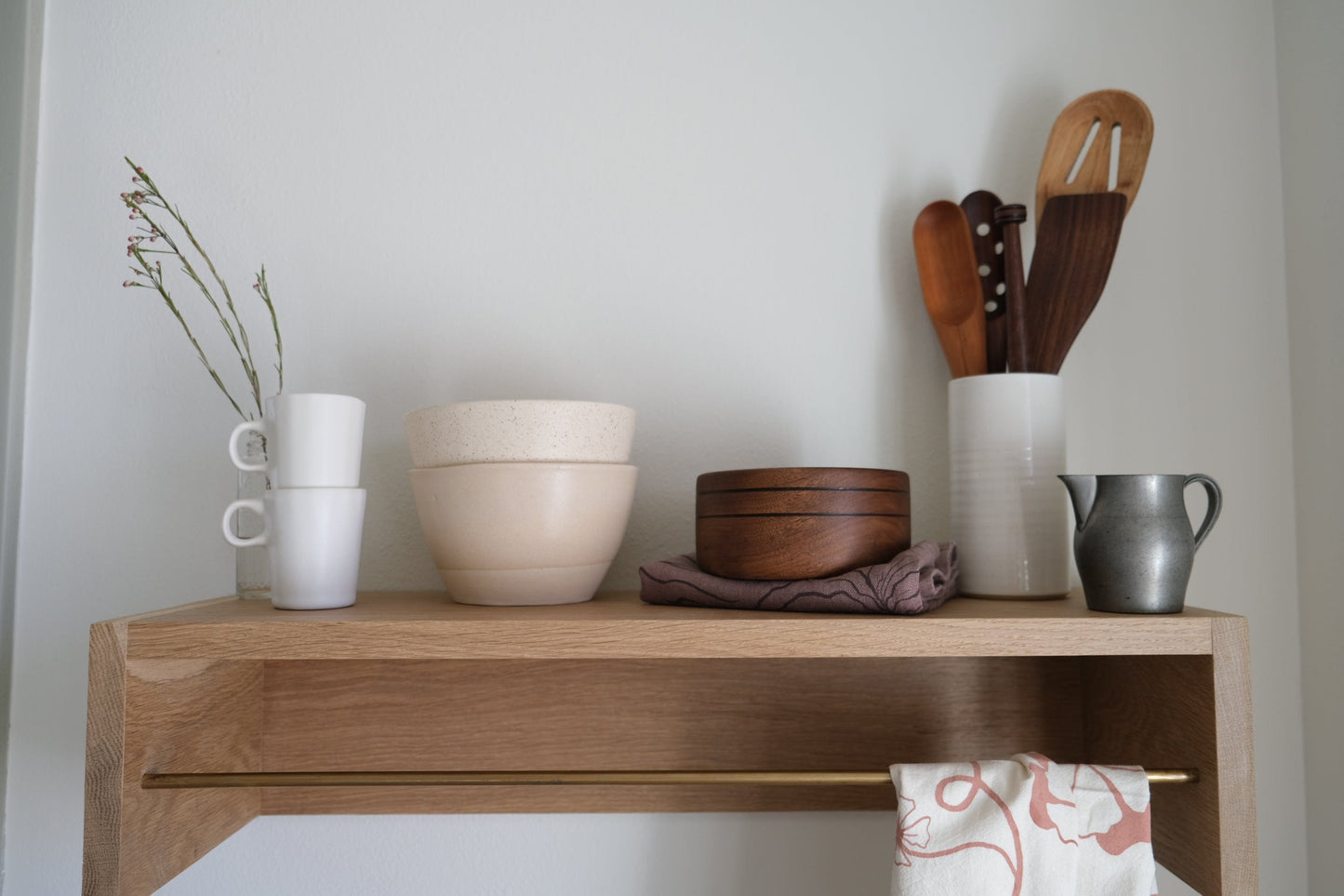 Vintage Small Walnut Bowl